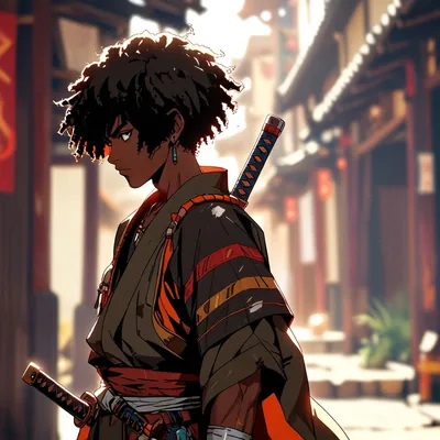 Black Anime Charcter Backgrounds