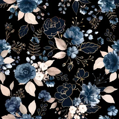 Vintage Black Floral Wallpaper 8 Dark Floral Wallpapers For Your Home