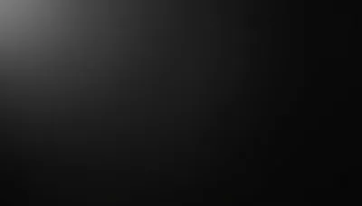 Matte Black Banner with Corner Glow HD Wallpaper
