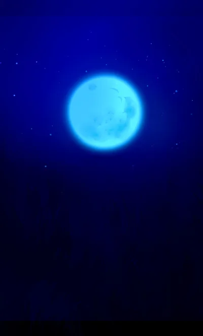 Blue Moon Iphone Wallpaper