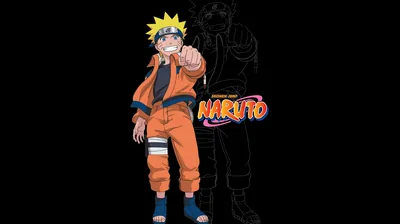 Orange Jumpsuit Ninja Pointing Forward HD Wallpaper