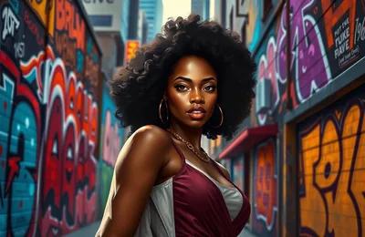 Black Artistic Girl Wallpapers