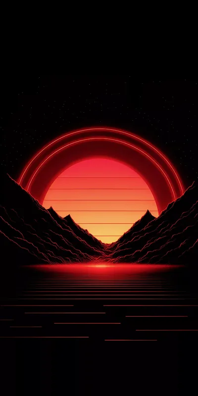 Dark Mountains Wallpaper