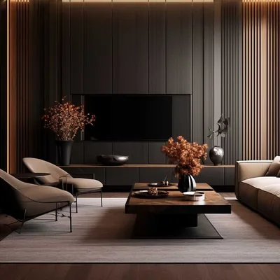 How to Blend Brown and Black for a Cozy Living Room Ambiance