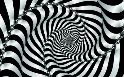 Moving Optical Illusion Wallpaper Black And White