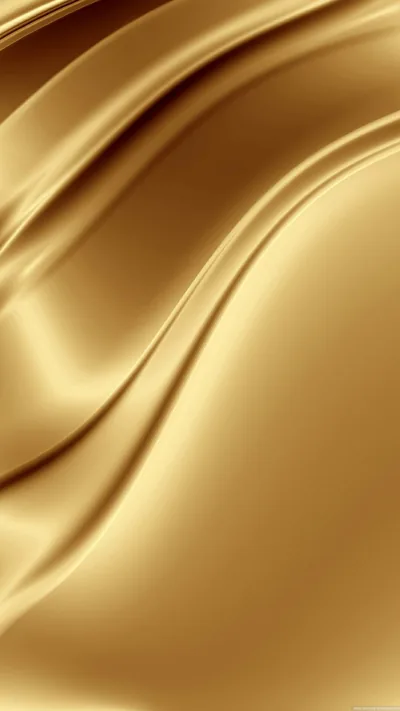 Flowing Gold Silk for Phone HD Wallpaper