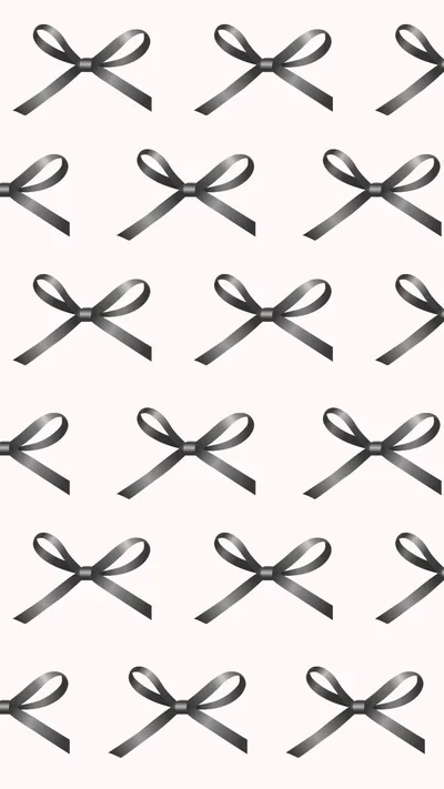 Cute Bows iPhone Wallpaper