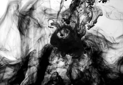 Black Background Smoke Wallpaper