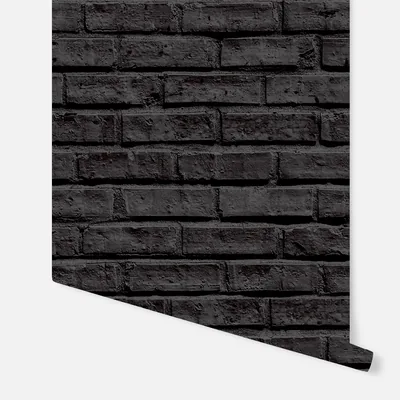 Arthouse Black Brick Wallpaper Intu DIY Wallpaper & Paint