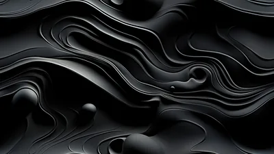 Waves Wallpaper 4k, IOS 17, Mobile interface