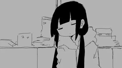 Minimalist Inabakumori Sleeping Anime Vocaloid Minimalist Anime HD Wallpaper