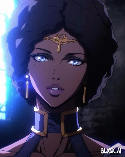 Hot Black Anime Characters ideas