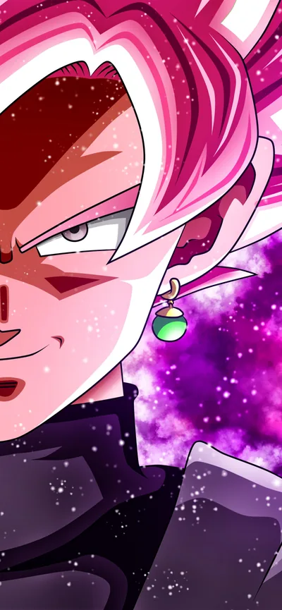 Phone wallpaper Super Saiyan Rosé, Black Goku, Anime, Black Dragon Ball, Dragon Ball