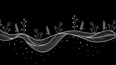 Black Aesthetic Background in Illustrator, EPS