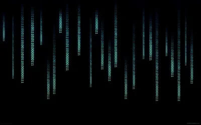 Desktop wallpaper Matrix, Binary, Hacker, Technology 4K for PC