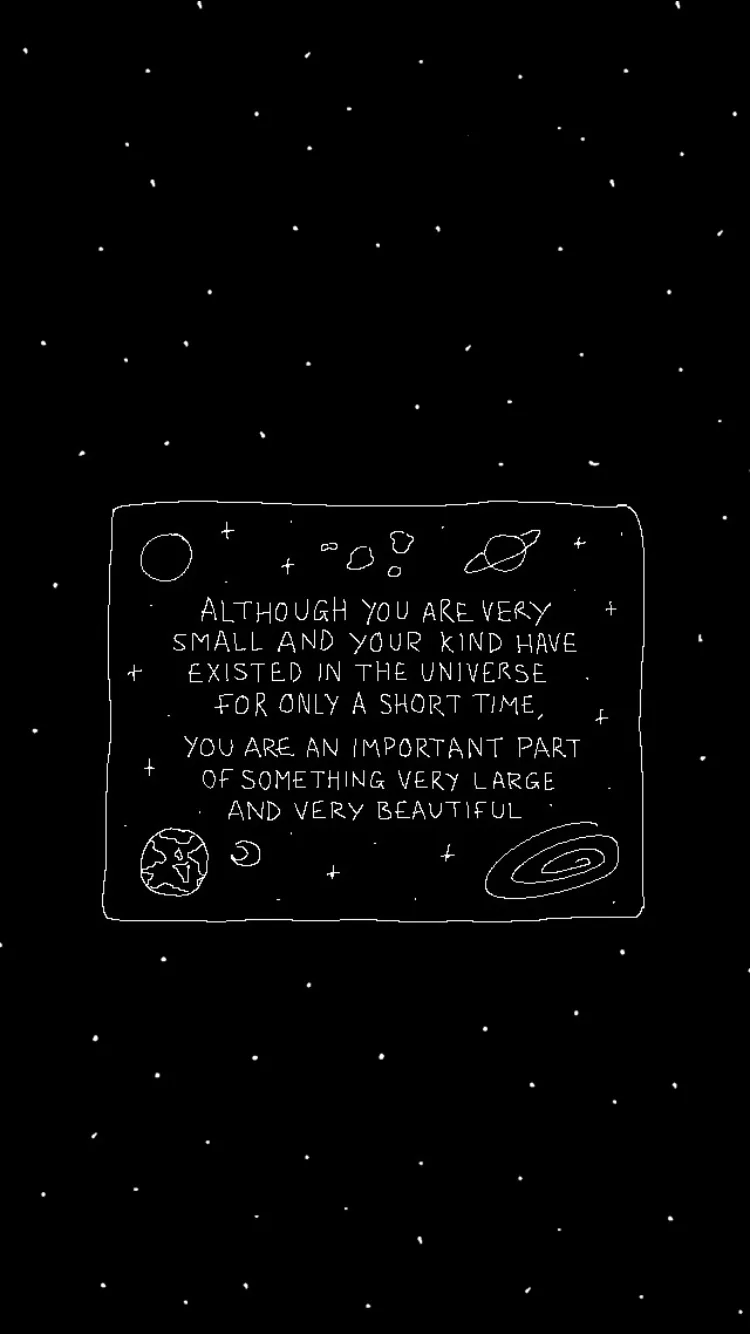 Aesthetic Aesthetic Quotes Black Background