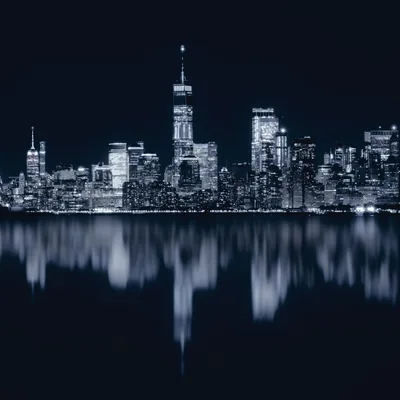 New York City Wallpaper 4K, Night, Cityscape, City lights