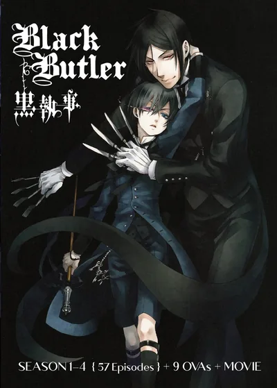 Phone Wallpaper Background Black Butler S1 Anime DVD Black Butler Kuroshitsuji Season