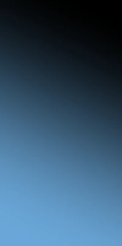Clean Black to Steel Blue Fade HD Phone Wallpaper