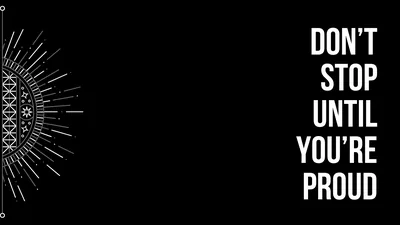 black background with text overlay #
