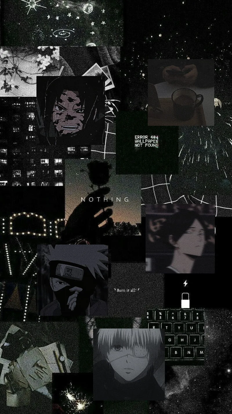 Dark Black Anime Wallpapers Dark Black Anime Backgrounds