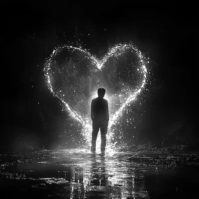 Black love broken wallpaper HD Wallpaper