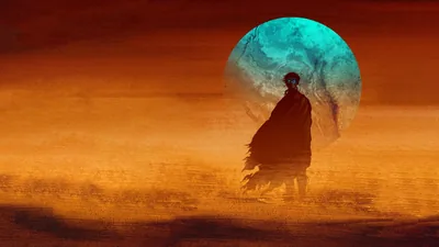 Black Dune Background