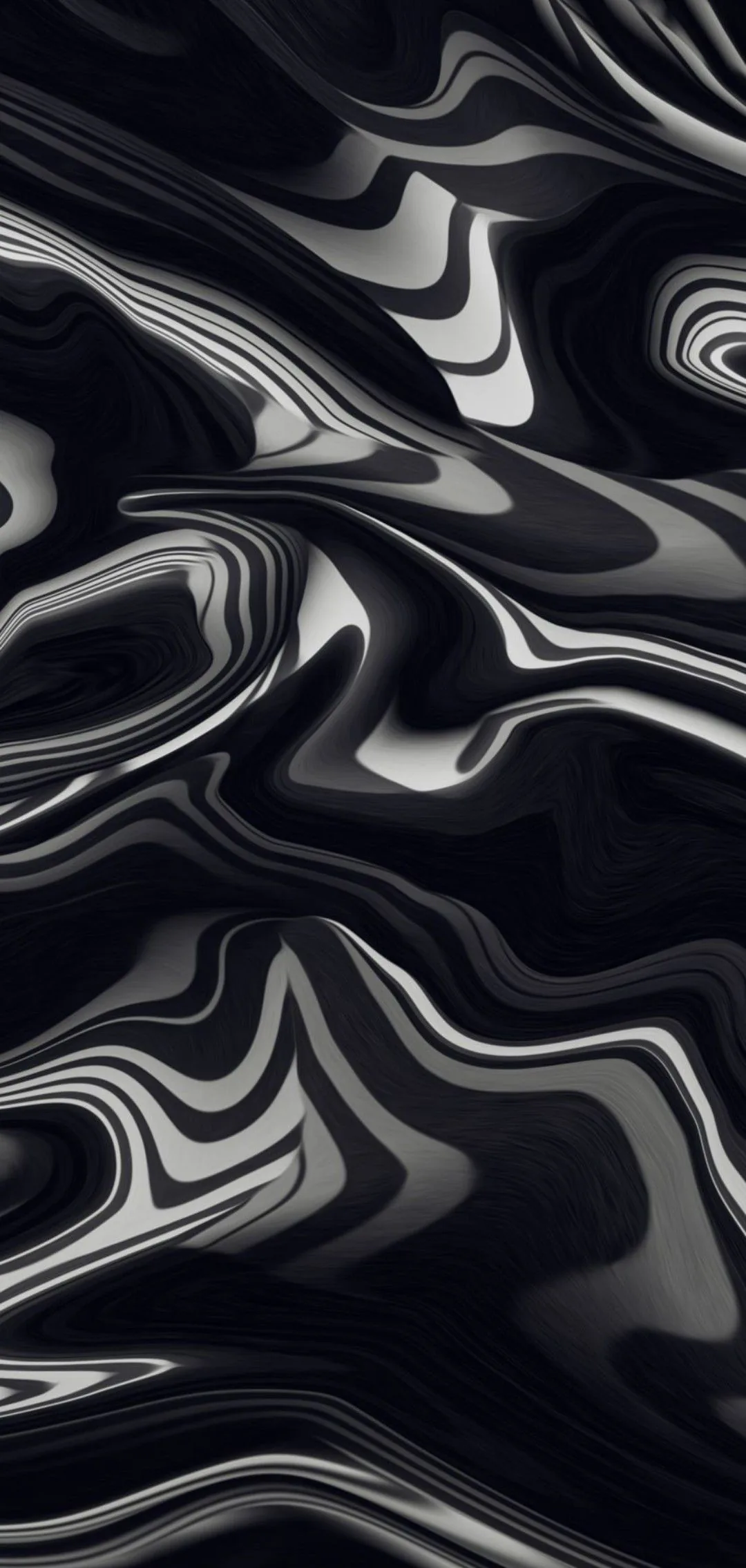 Black liquid wallpaper