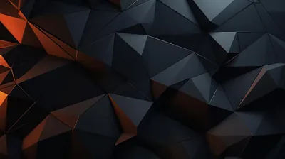 4K Dark Geometric Wallpaper Black Wallpaper