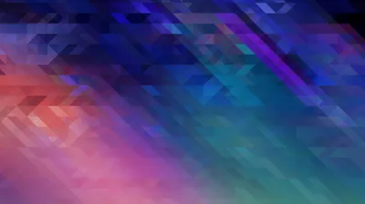 Diagonal Triangle Pixel Gradient HD Wallpaper