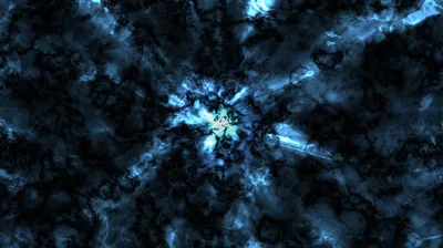 Frozen Blue Cracks on Black HD Wallpaper