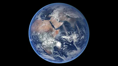 Whole Earth Showing Africa and Arabia HD Wallpaper