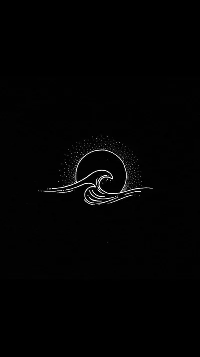 Iphone Minimalist Black Aesthetic Wallpaper