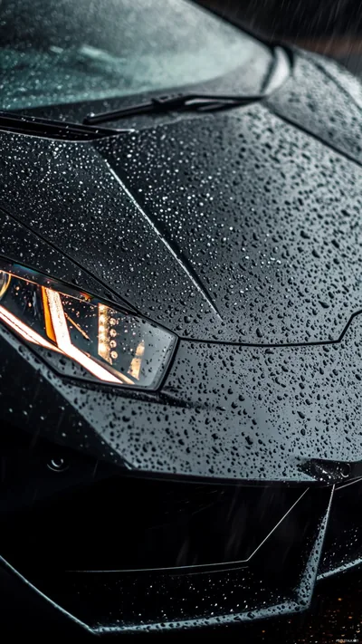 Black Lamborghini Wallpaper