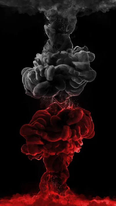 Black background smoke wallpaper HD Wallpaper