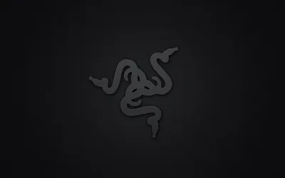Razer Logo in Dark Grey HD Wallpaper