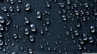 Water Drops Dark Background 4K UHD Wallpaper for UltraHD Desktop and TV Dual Monitor