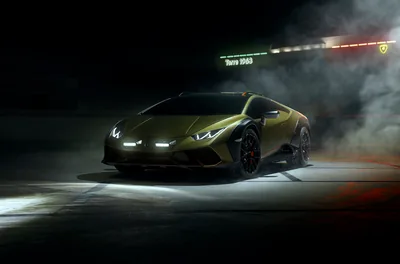 Lamborghini Huracan Sterrato Wallpaper 4K, Dark aesthetic