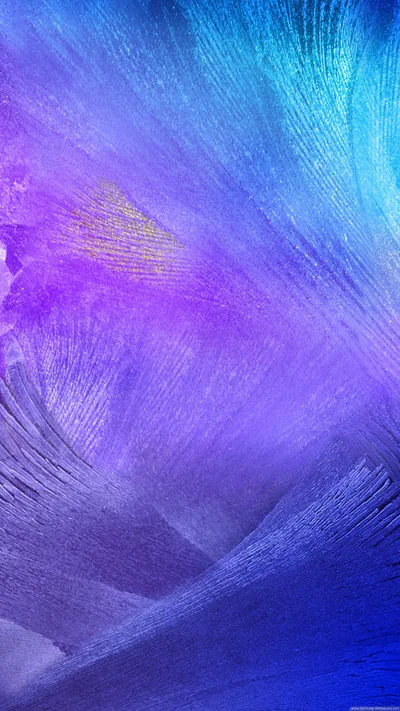 Feathered Petal Texture in Purple and Blue HD Phone Wallpaper