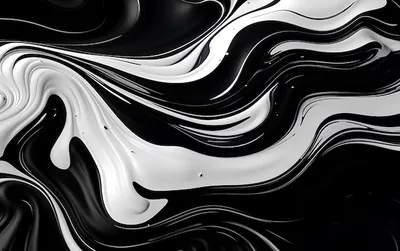 Black And White Abstract Wallpaper 4k Desktop Free