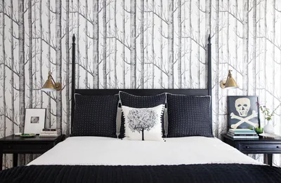 Black And White Wallpaper For Bedrooms
