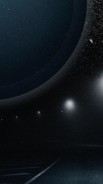 Aesthetic dark galaxy background starry