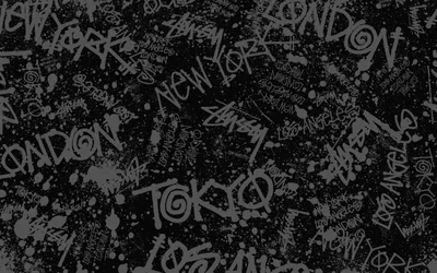 Aesthetic black grunge with a raw and edgy feel Wallpaper