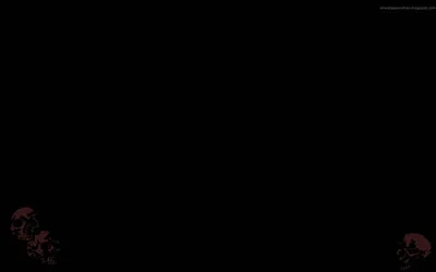 Black Frame with Dark Floral Corners HD Wallpaper
