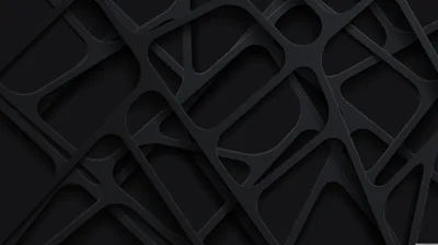 Dark Grey Cutout Pattern HD Wallpaper