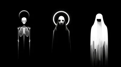 Black Horror Background Hd 4k