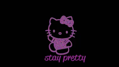 Black Hello Kitty Backgrounds