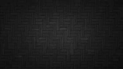 Black Herringbone Tile Pattern HD Wallpaper