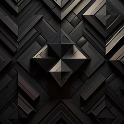 Black 3d Wallpaper