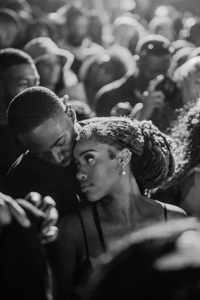 Black romance aesthetic wallpaper